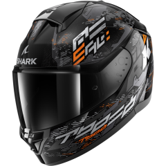 Casque Intégral Shark RIDILL 2 MOLOKAI Black Silver Orange