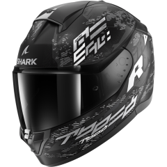 Integralhelm Shark RIDILL 2 MOLOKAI Mat Black White Silver