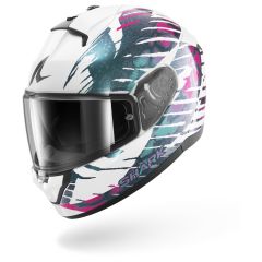 Casque Intégral Shark RIDILL 2 REPTAIA White Violet Cameleon