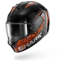 Full Face Helmet Shark RIDILL 2 SPEED-VIB Black Anthracite Orange
