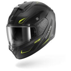 Integralhelm Shark RIDILL 2 MEKARIUM Mat Anthracite Anthracite Yellow