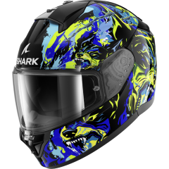 Casque Intégral Shark RIDILL 2 RAGING BEAST Black Blue Green