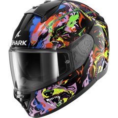 Integralhelm Shark RIDILL 2 RAGING BEAST Black Violet Yellow