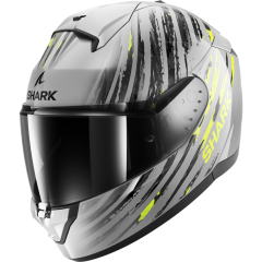 Full Face Helmet Shark RIDILL 2 ASSYA Silver Anthracite Yellow