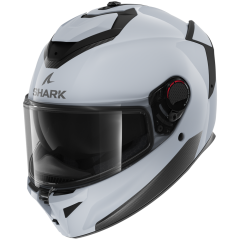 Casque Intégral Shark SPARTAN GT PRO CARBON BLANK Light White Glossy