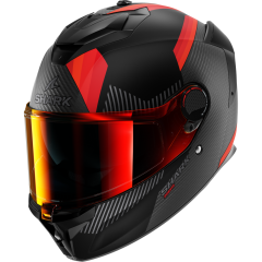 Full Face Helmet Shark SPARTAN GT PRO CARBON DOKHTA Mat Carbon Orange Anthracite