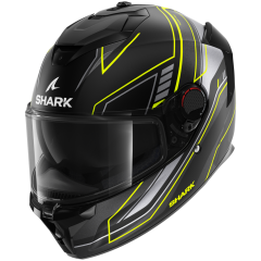Casque Intégral Shark SPARTAN GT PRO CARBON TORYAN Mat Black Yellow Anthracite