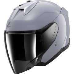 Jet Helmet Shark SKWAL I3 JET DARK SHADOW Gun Silver