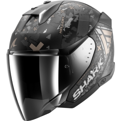 Jet Helmet Shark SKWAL I3 JET HELLCAT Mat Black Chrom Anthracite
