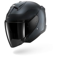 Jet Helmet Shark SKWAL JET DARK SHADOW Mat Bleu Steel Mat