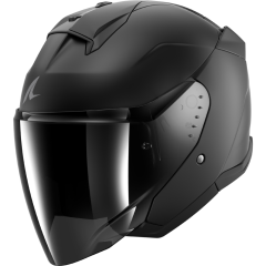 Jet Helmet Shark SKWAL JET DARK SHADOW Mat Black  Mat