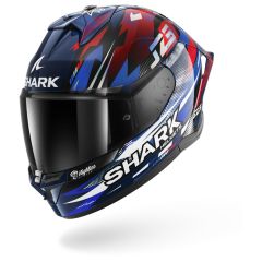 Integralhelm Shark SKWAL CUP REPLICA ZARCO GP DE FRANCE Blue Chrome Red