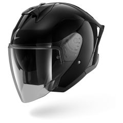 Jethelm Shark SKWAL JET CUP BLANK Black