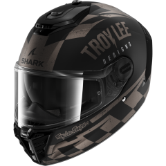 Full Face Helmet Shark SPARTAN RS FIBRE RACESHOP Mat Black Anthracite Silver