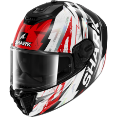 Integralhelm Shark SPARTAN RS FIBRE HIBOLT Black Red Chrom