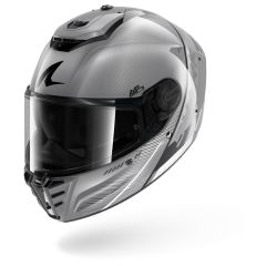 Integralhelm Shark SPARTAN RS FIBRE SPARTAN RS SPEED-TECH Silver White Black
