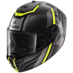 Full Face Helmet Shark SPARTAN RS CARBON SHAWN Carbon Yellow Anthracite