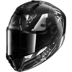 Integralhelm Shark SPARTAN RS CARBON XBOT Carbon Anthracite Silver