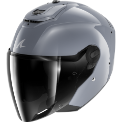 Jet Helmet Shark RS JET CARBON DARK SHADOW Gun Silver