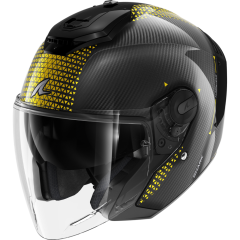 Jethelm Shark RS JET CARBON IKONIK Carbon Gold Chrom