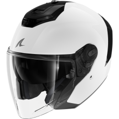 Jet Helmet Shark RS JET BLANK White Azur