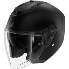 Jet Helmet Shark RS JET BLANK Mat Black  Mat