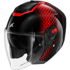 Jet Helmet Shark RS JET STRIDE Black Red Anthracite