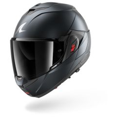 Flip-Up Helmet Shark OXO DARK SHADOW Mat Bleu Steel Mat