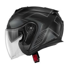 Jet-Helm Givi X.25 TRACE Mattschwarz / Titan