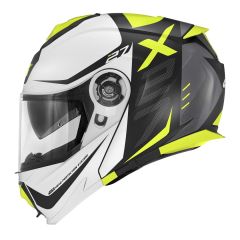 Flip-up helmet Givi X.27 DIMENSION Matte Black / White / Yellow