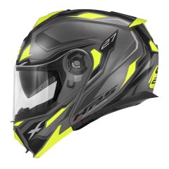 Flip-up helmet Givi X.27 SECTOR Matte Black / Black / Yellow