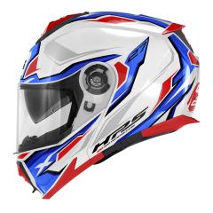 Casque ouvrable Givi X.27 SECTOR Blanc / Bleu / Rouge