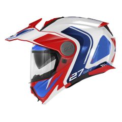 Flip-up helmet Givi X.27 TOURER GRAPHIC White / Blue / Red