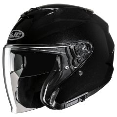 Casque Jet HJC i31 SOLID METAL BLACK