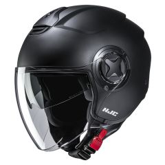 Jet Helmet HJC i41 SOLID SEMI FLAT BLACK