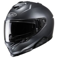 Integralhelm HJC i71 SOLID SEMI FLAT ANTHRACITE