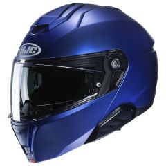 Flip-Up Helmet HJC i91 SOLID SEMI FLAT METALLIC BLUE