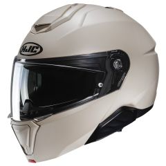 Flip-Up Helmet HJC i91 SOLID SEMI FLAT SAND BEIGE