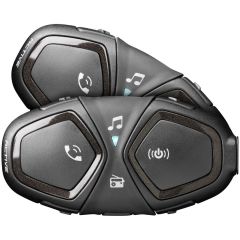 Interphone Double Twin Pack Cellularline Active Bluetooth Universel 