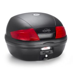 K35N2 - Motorrad-Topcase Kappa ACTION Monolock rote Reflektoren 35lt