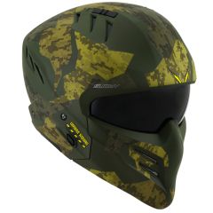 Casque Cross-Over Suomy ARMOR Urban Squad Camouflage Matt Army Green