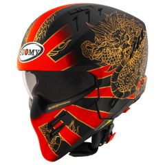 Casco Crossover Suomy ARMOR Dragon Matt Red