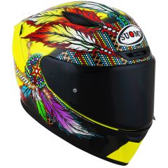 Full-Face Helmet Suomy TRACK-1 Chieftain Multi Yellow