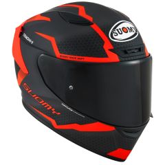 Integralhelm Suomy TRACK-1 Reaction Matt Anthracite/Red