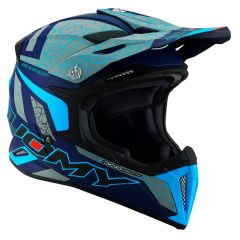 Off-Road Helmet Suomy X-WING Reel Matt Blue/Yellow