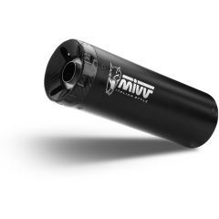 K.046.LH1BC - Silencieux d'échappement Mivv HR-1 Noir KAWASAKI Z900 RS (18-24)