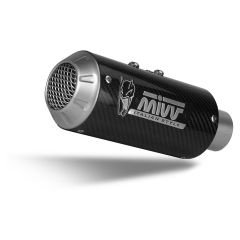 K.056.LM3C - Exhaust Muffler MIVV MK3 Carbon KAWASAKI Z900 A2 (17-23)