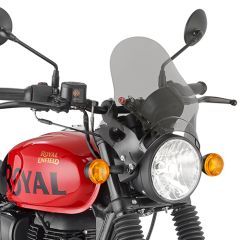 KA201 - Windschild Kappa Geräuchert 29,5x32,5cm ROYAL ENFIELD HNTR 350 (22-23)