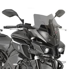 KD2129B - Screen Kappa low and sports  Smoked 36x36cm YAMAHA MT 10 (16-21)