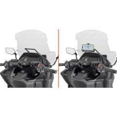 KFB1211 - Travesaño Kappa para soporte GPS y smartphone HONDA Forza 750 (25-26)